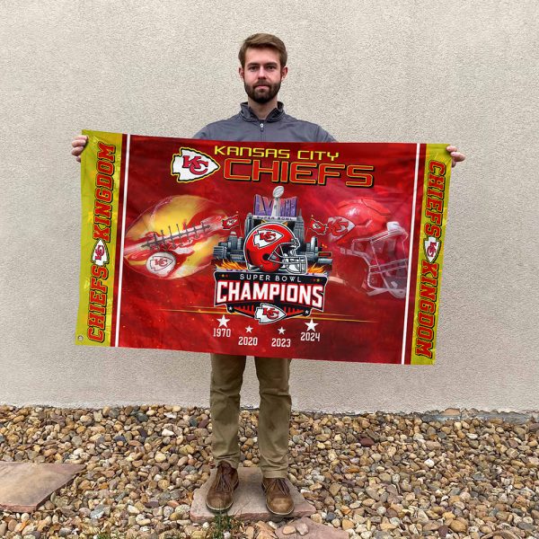 Kansas City Chiefs 3D House Flag - HUANNM 3866