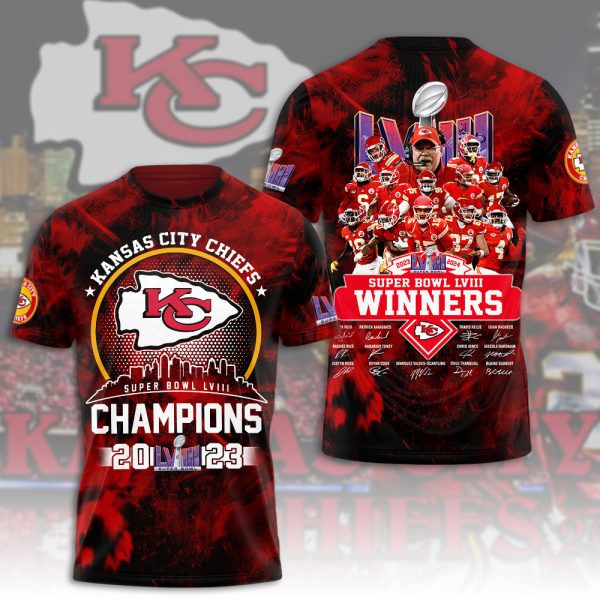 Kansas City Chiefs 3D Apparel - HUANNM 3808
