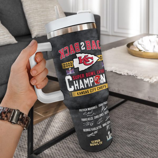 Kansas City Chiefs 40oz Stanley Tumbler - HUANNM 4381