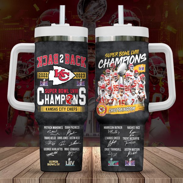 Kansas City Chiefs 40oz Stanley Tumbler - HUANNM 4381