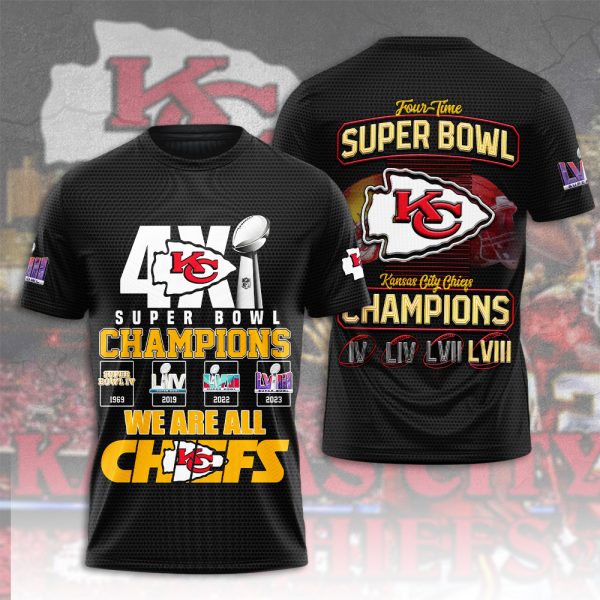 Kansas City Chiefs 3D Apparel - HUANNM 4112