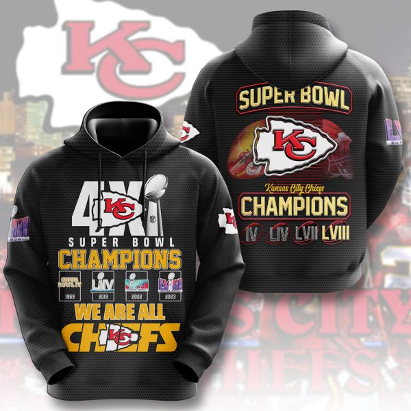 Kansas City Chiefs 3D Apparel - HUANNM 4112