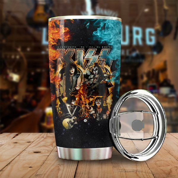Kiss Band Tumbler Cup - HUANNM 155