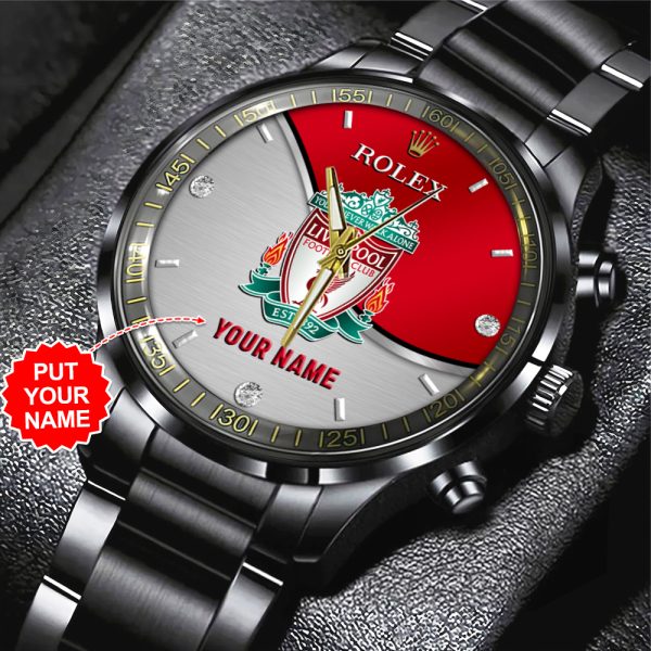Personalized Liverpool FC x Rolex Black Stainless Steel Watch - MAITM 6467