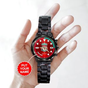 Personalized Liverpool FC x Rolex Black Stainless Steel Watch - MAITM 6504
