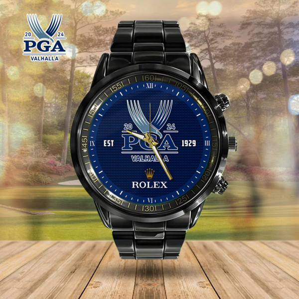 Golf PGA Championship x Rolex Black Stainless Steel Watch - MAITM 6571
