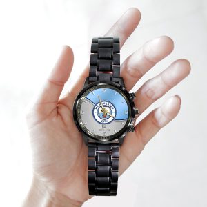 Manchester City x Rolex Black Stainless Steel Watch - MAITM 6416