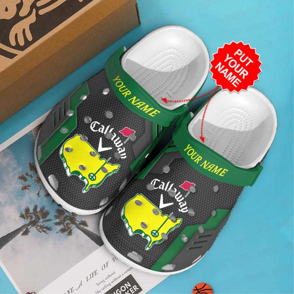 Personalized Golf Masters Tournament x CALW Custom Crocs - MAITM 6378