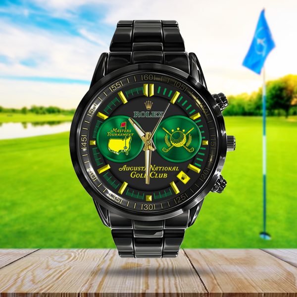 Golf Masters Tournament x Rolex Black Stainless Steel Watch - MAITM 6279