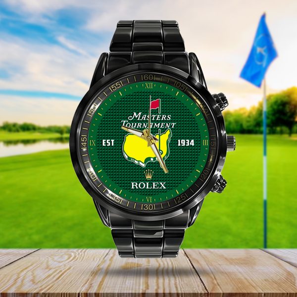 Golf Masters Tournament x Rolex Black Stainless Steel Watch - MAITM 6311
