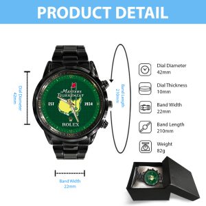 Golf Masters Tournament x Rolex Black Stainless Steel Watch - MAITM 6311