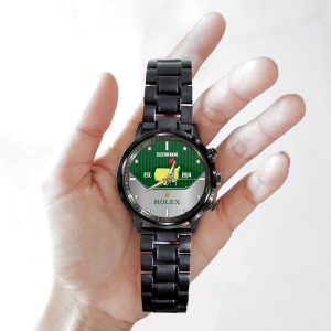Personalized Golf Masters Tournament x Rolex Black Stainless Steel Watch - MAITM 6383