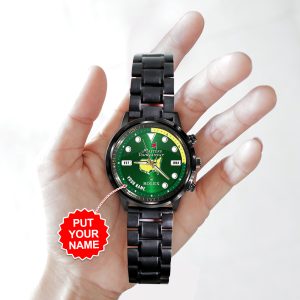 Personalized Golf Masters Tournament x Rolex Black Stainless Steel Watch - MAITM 6312