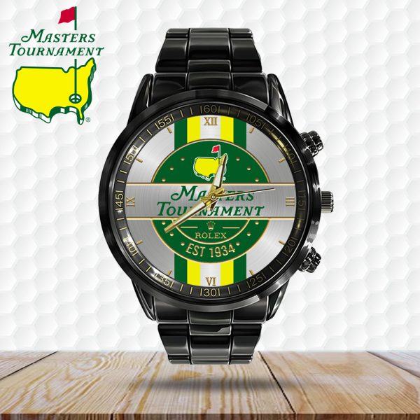 Golf Masters Tournament x Rolex Black Stainless Steel Watch - MAITM 6346