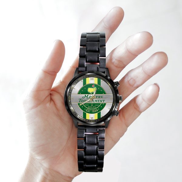 Golf Masters Tournament x Rolex Black Stainless Steel Watch - MAITM 6346
