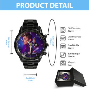 Red Bull Racing F1 MV1 Black Stainless Steel Watch - HOATT 4635