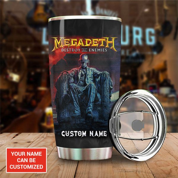Personalized Megadeth Band Tumbler Cup – TANTN 6153