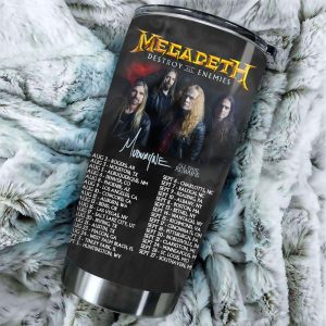 Personalized Megadeth Band Tumbler Cup – TANTN 6154