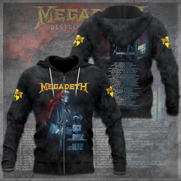Megadeth Band 3D Apparel - TANTN 6093
