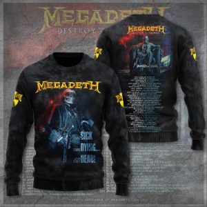 Megadeth Band 3D Apparel - TANTN 6093