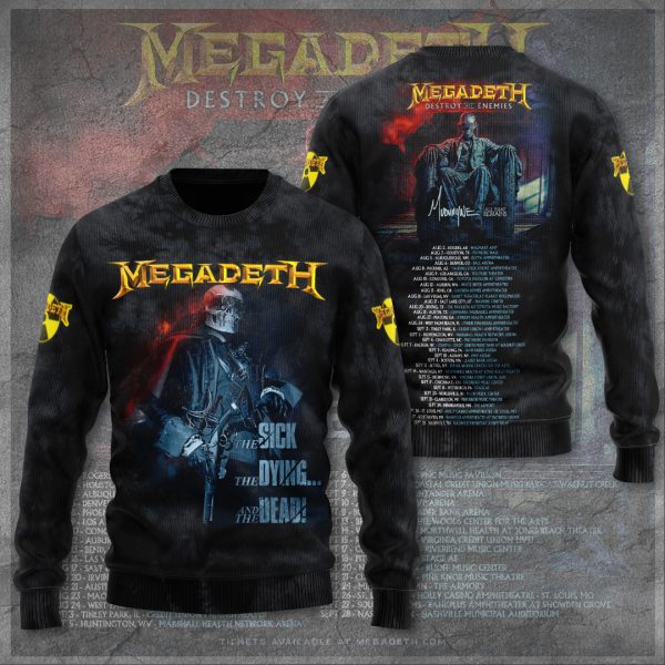 Megadeth Band 3D Apparel - TANTN 6093