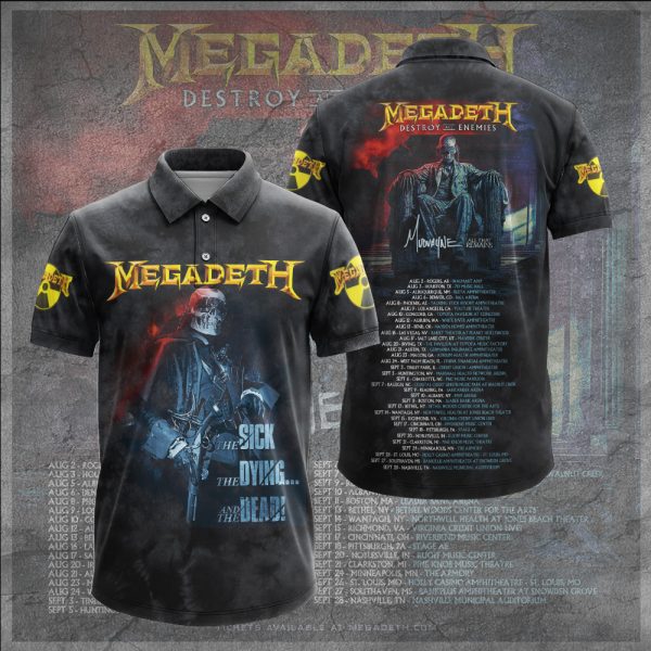 Megadeth Band 3D Apparel - TANTN 6093