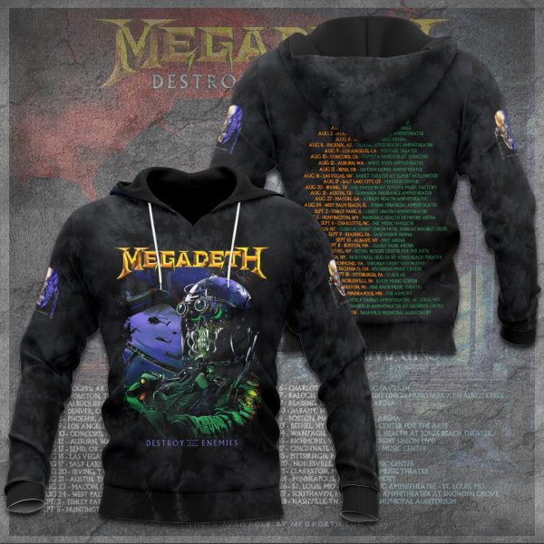 Megadeth Band 3D Apparel - TANTN 6143