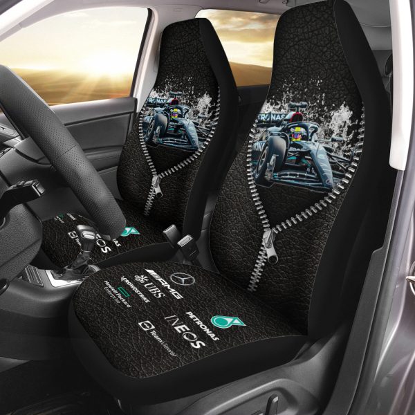 Mercedes-AMG Petronas F1 2PCS Car Seat Cover - HOATT 4761