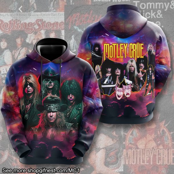 Mötley Crüe 3D Apparel - HUANNM 2413