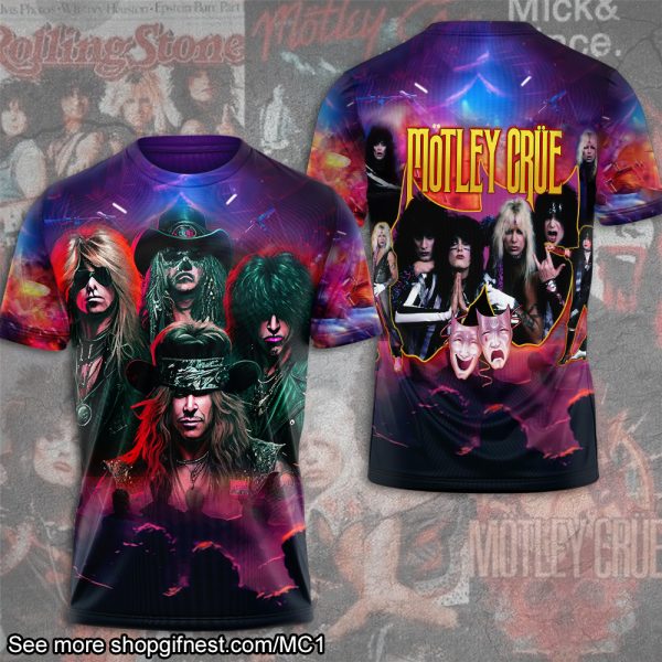 Mötley Crüe 3D Apparel - HUANNM 2413