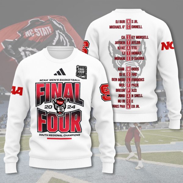 NC State Wolfpack Men's Basketball 3D Apparel - MAITM 6290