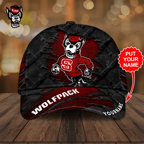 Personalized NC State Wolfpack Men's Basketball Classic Cap - TANTN 5668
