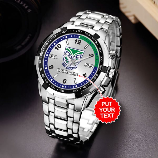 Personalized New Zealand Warriors Alloy Quartz Watch - VANDH 2773