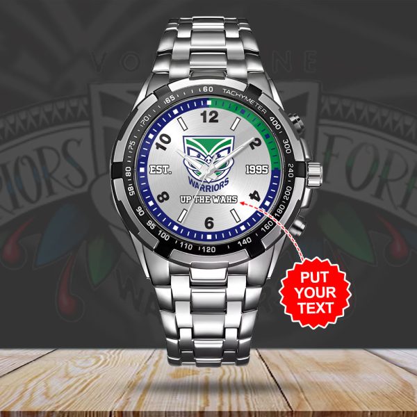 Personalized New Zealand Warriors Alloy Quartz Watch - VANDH 2773