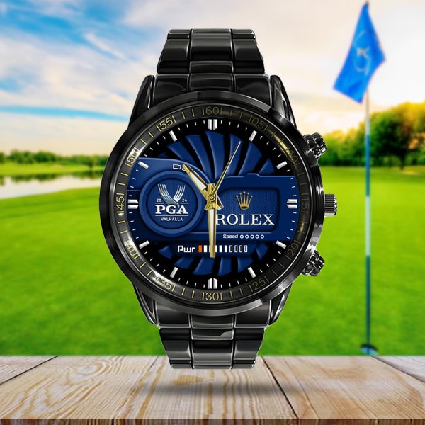 Golf PGA Championship x Rolex Black Stainless Steel Watch - MAITM 6602