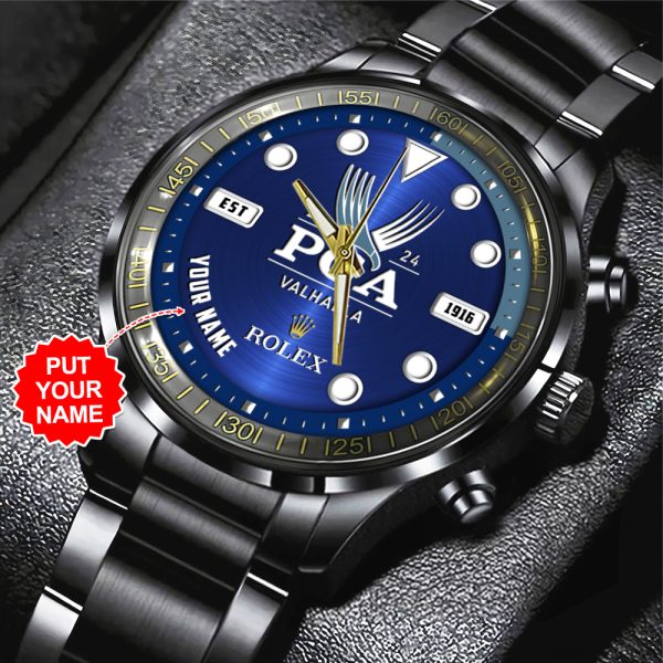 Personalized Golf PGA Championship x Rolex Black Stainless Steel Watch - MAITM 6603