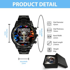 Pantera Black Stainless Steel Watch - GNE 249