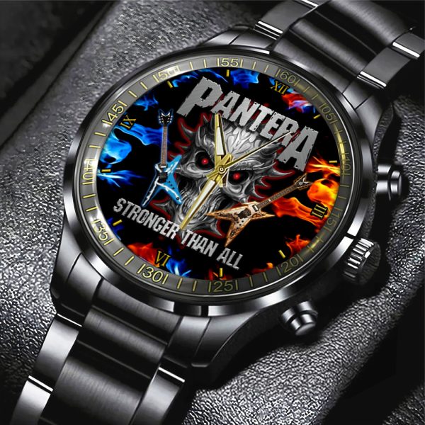 Pantera Black Stainless Steel Watch - GNE 249