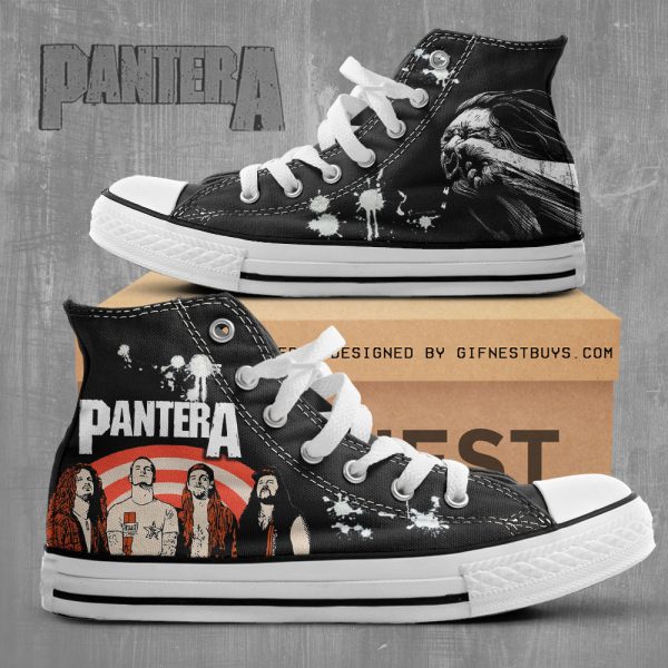 Pantera High Top Canvas Shoes - ANHNV 4219