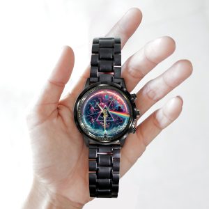 Pink Floyd Black Stainless Steel Watch - GNE 237