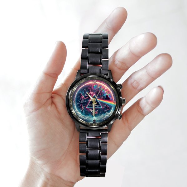 Pink Floyd Black Stainless Steel Watch - GNE 237