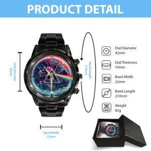 Pink Floyd Black Stainless Steel Watch - GNE 237