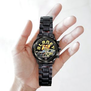 Ryan Blaney Black Stainless Steel Watch - TANTN 5633