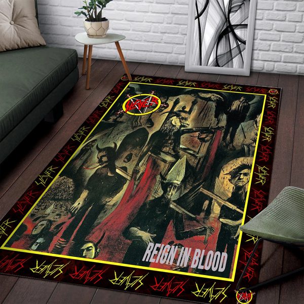 Slayer Rectangular Rug - HUANNM 4301