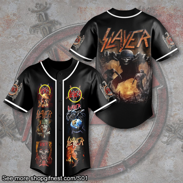 Slayer Baseball Jersey - HUANNM 1920