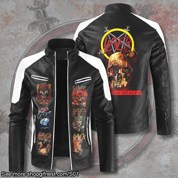 Slayer Premium Leather Bomber - HUANNM 1917