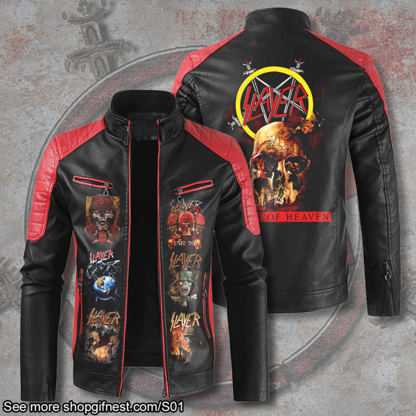 Slayer Premium Leather Bomber - HUANNM 1917