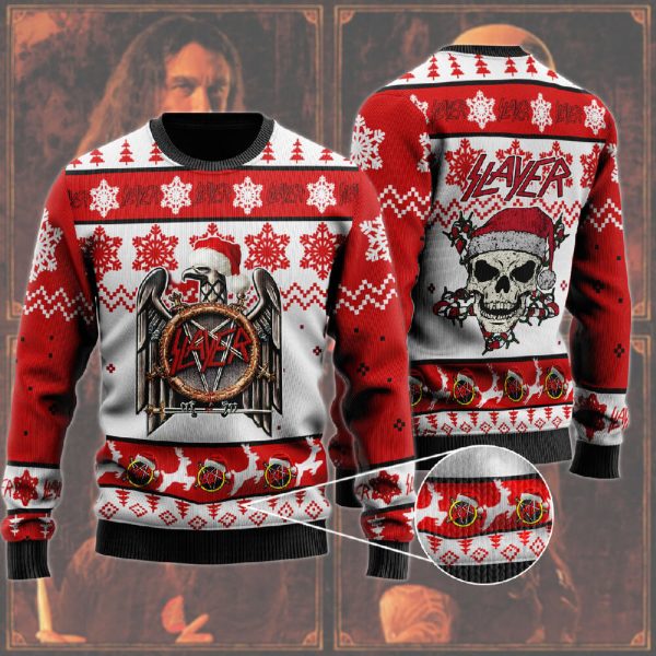 Slayer 3D Ugly Sweater - HUANNM 2540