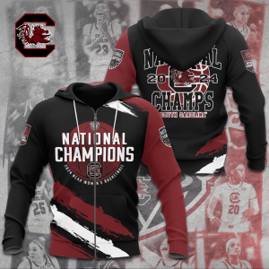 South Carolina Gamecocks Women's Basketball 3D Apparel - TANTN 5755