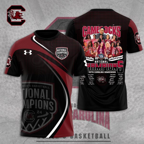 South Carolina Gamecocks Women's Basketball 3D Apparel - TANTN 5823